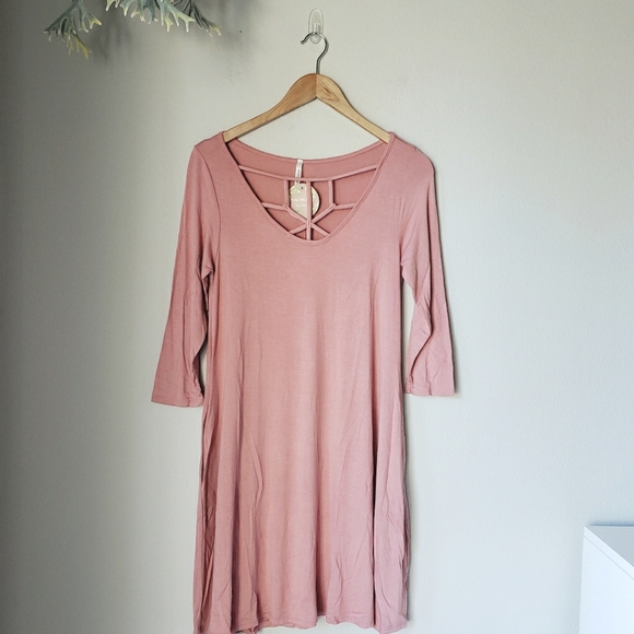 2/$20 Casual Jersey Dress - Picture 8 of 9